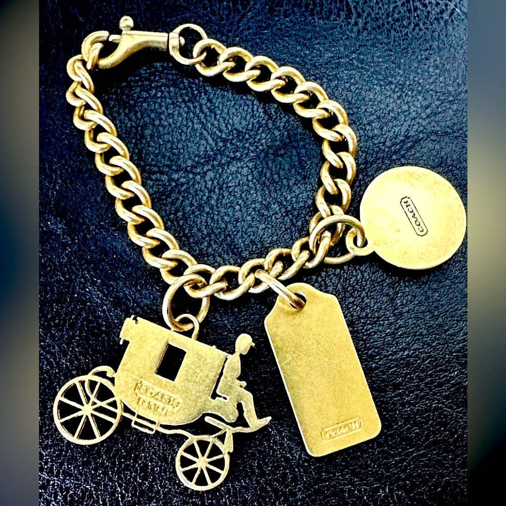 Coach Vintage Horse and Carriage Hangtag Purse Charms - Picture 3 of 4